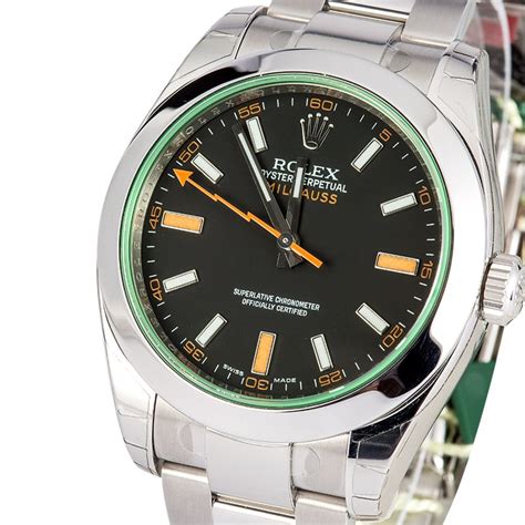 rolex milgauss aste|rolex milgauss 116400.